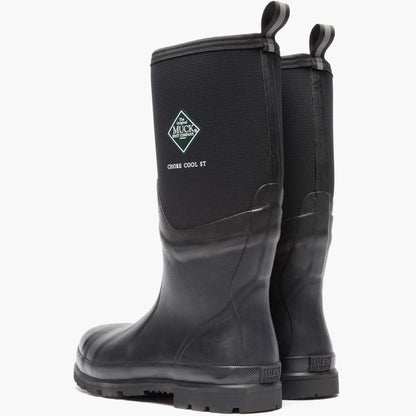 Men's Chore Cool Steel Toe Tall Boot - back