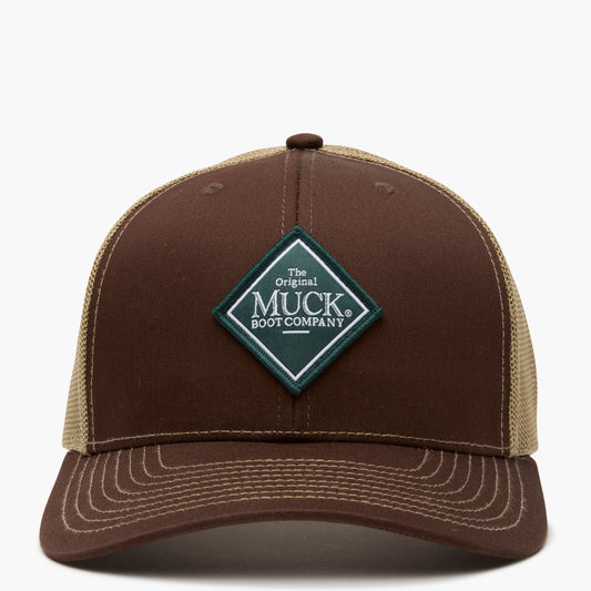 Muck® Diamond Trucker Hat - front