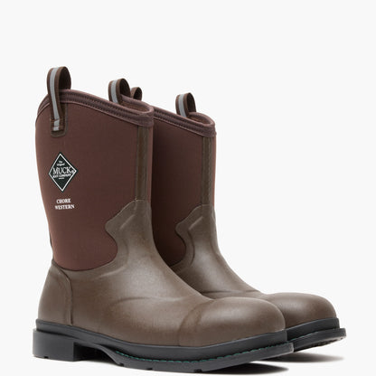 Men's Chore Western Alloy Toe Work Boot - 12