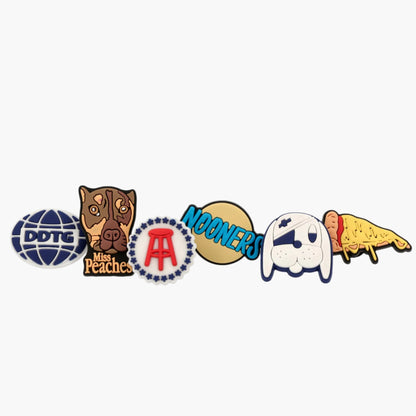 Barstool Sports - Dave Portnoy - Muckster Lite Clogs - Tokens