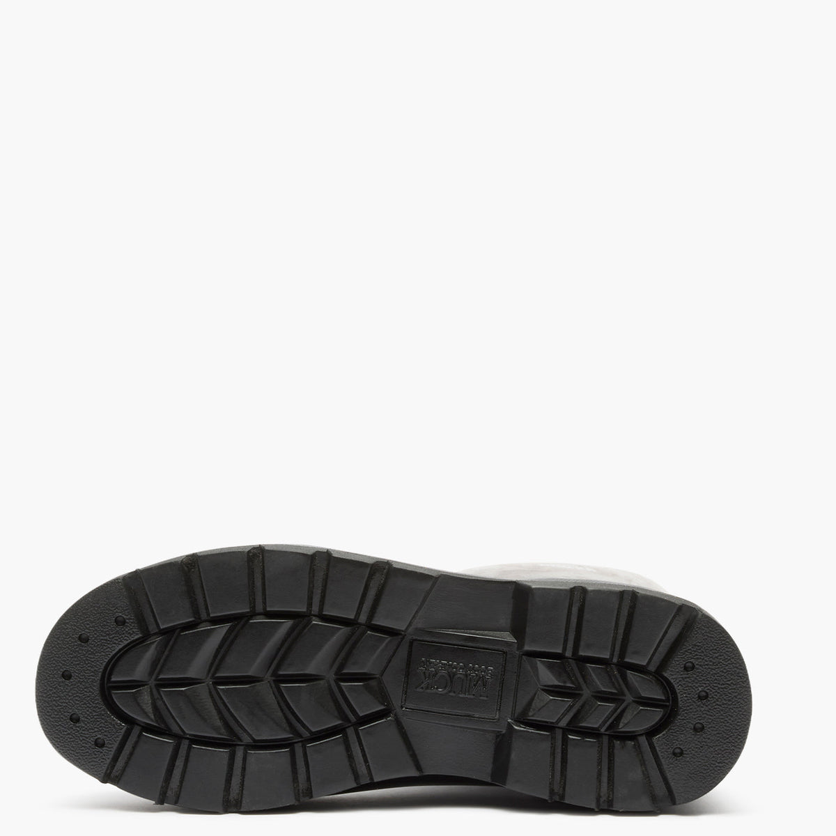 SKU: MCHHDP00 — Chore Flex Men's 15" Work Boot Image Description: Black sole of the boot shown against a Grey background.